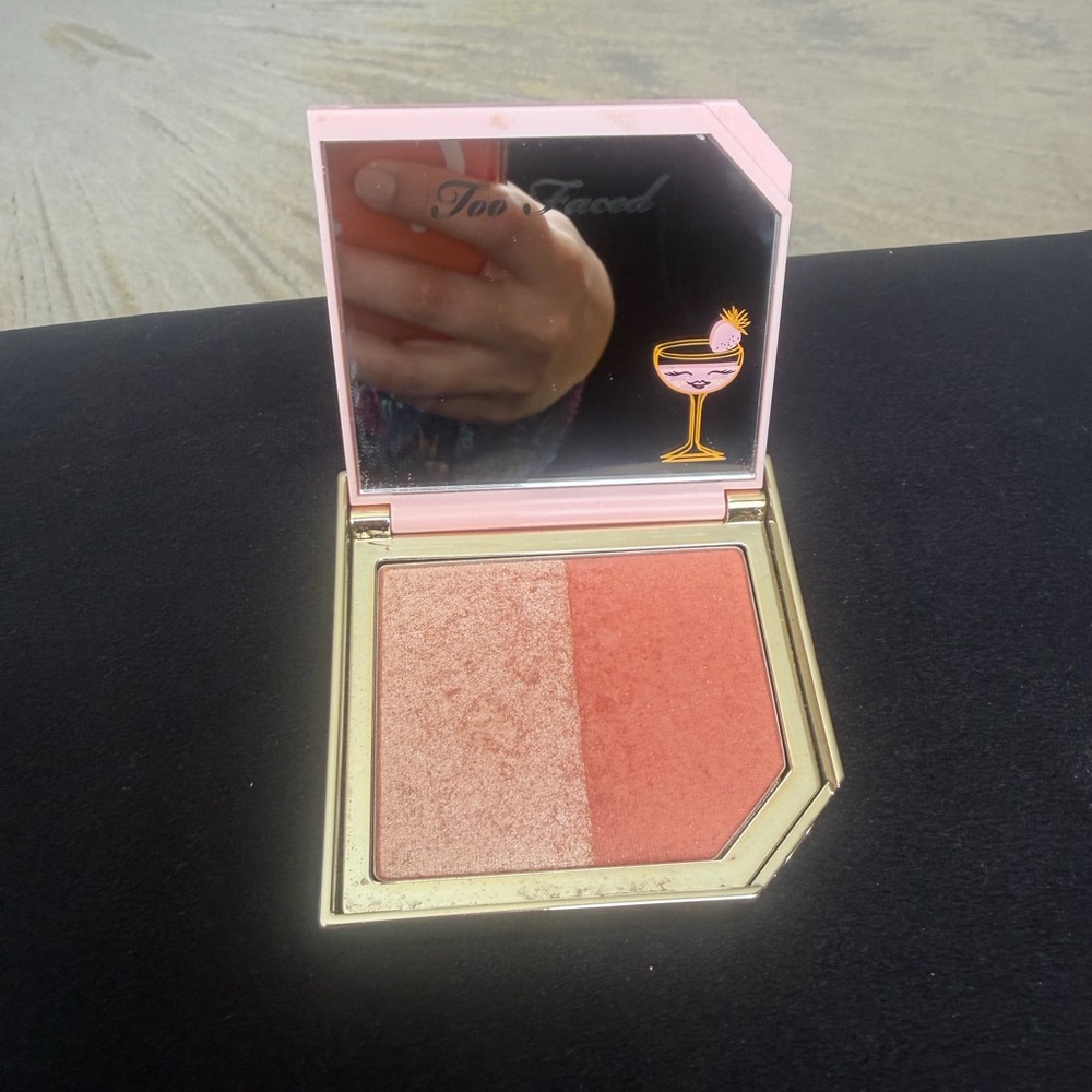 Too Faced Fruit Cocktail Blush Duo - Silver and Brown